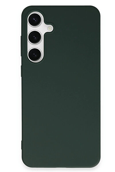 Epilons حافظة سيليكون أولى لجهاز Galaxy S24 - أخضر داكن