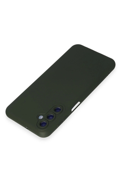 Epilons حافظة هاتف جالاكسي M14 5G من السيليكون المخملي الداخلي - أخضر داكن