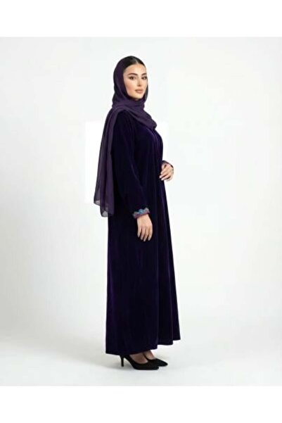 ipeek abaya Luxury Suede Fabric A-Line