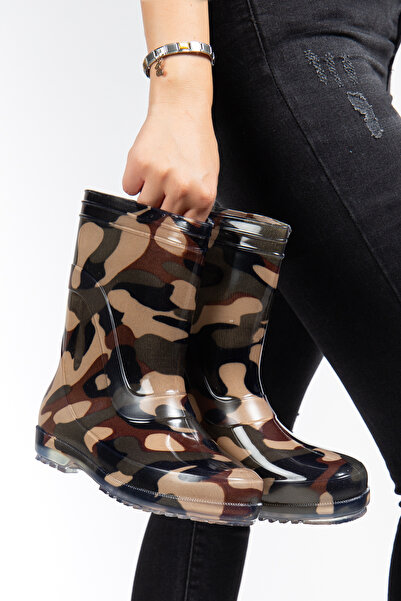 WEERY Pvc %100 Su Geçirmez Çizme Mevsimlik Unisex Çocuk Yağmur Çizmesi Erkek ...