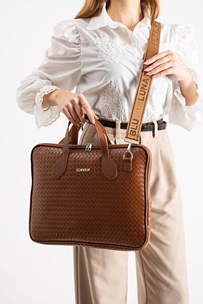 LUNABLU Geantă pentru laptop pentru computer pentru documente de 15,6 inchi, ...