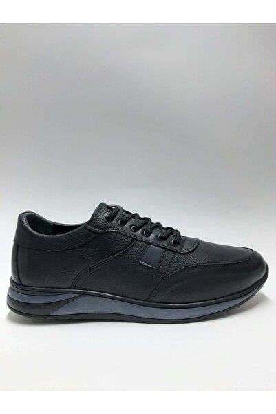 baykara Genuine Leather Lace-Up Lightweight Casual Large Size (45-46...) Men'...