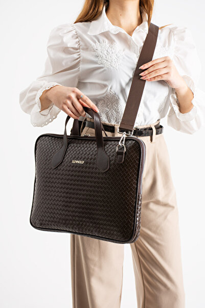 LUNABLU Geantă pentru laptop pentru computer pentru documente de 15,6 inchi, ...