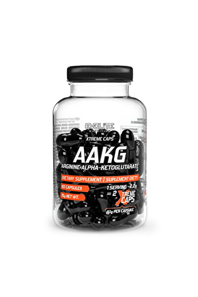 Evolite Xtreme AAKG 60 capsule, Nutriție, Arginina alfa-ketoglutarat