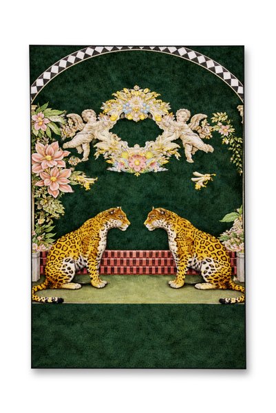 Rugs Modern Halı MOSSO – Covor decorativ modern cu talpă țesută, cu model flo...