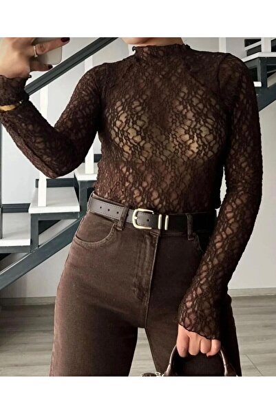 Mottotrend DANTELLİ BLUZ