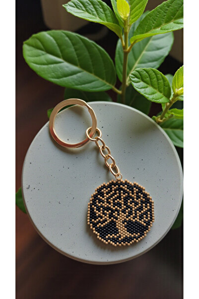 SEARD Miyuki Beads Handmade Tree of Life Keychain/Bag Ornament