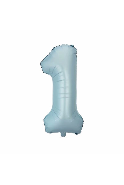 Party City 76 CM Mavi Rakam Folyo Balon – Doğum Günü, Yıl Dönümü ve Özel Gün ...