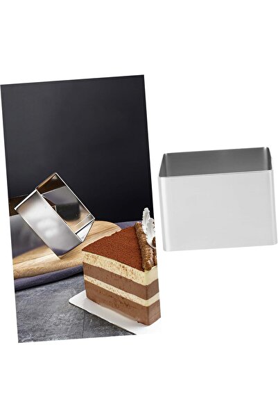 Lilasso Single-Person Square Cake Pastry Mold Diameter 8 cm Depth 8 cm