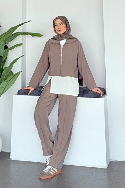 Hazamoda Set Denya Modal din 3 piese, nurcă