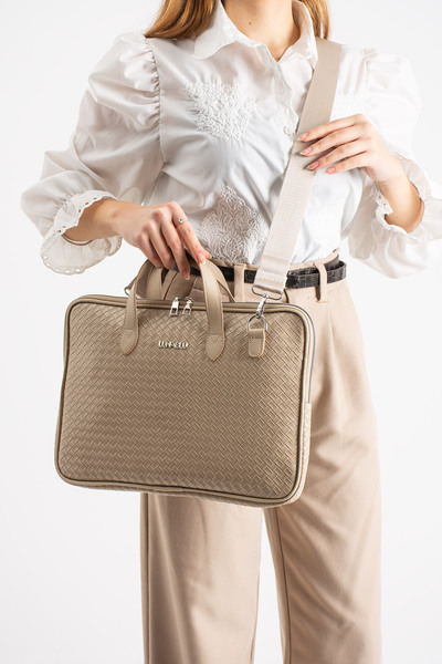 LUNABLU MacBook Air-Pro Paperwork Computer Notebook Laptop Bag with 13-14" In...