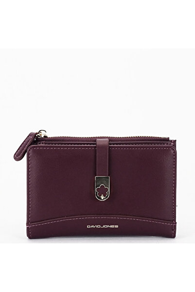 David Jones Paris burgundy wallet P140-003H 07