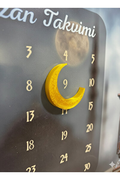 TOI SHOP Ramazan Takvimi Magnet | Dekoratif Ramazan Süsü ve Şık Ramazan Süsleri