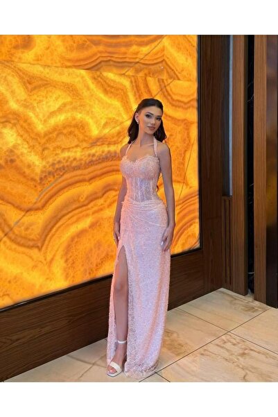 MEUON Soft pink dress