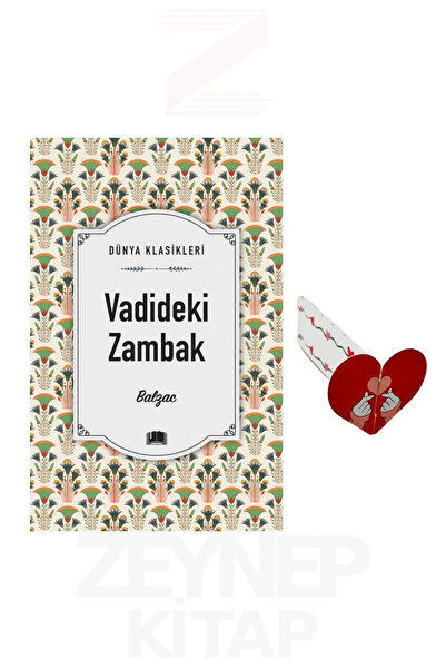 Ema Kitap Vadideki Zambak - Balzac (Dünya Klasikleri) Kalp Ayraç Hediye