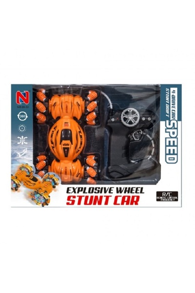 OEM Remote control car with lights 4&minus;drive Stunt Explosive Wheel Car.