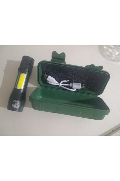 Muhtelif USB Şarjlı Polis Feneri