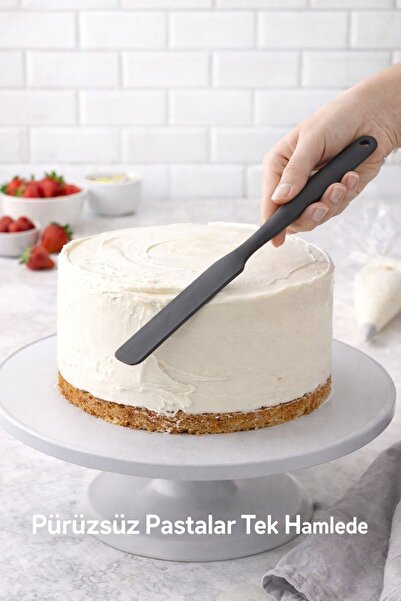 TD HOME Heat Resistant Silicone Jar Scraper and Sauce, Pastry Spatula - 230 °...