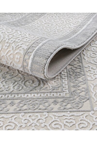 Elvey Home 7101 Krem Modern Desen Doğal Taban Koridor Mutfak Çocuk Oturma Oda...