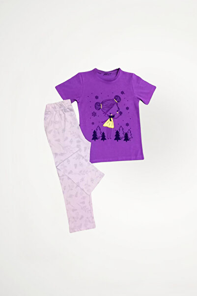 Newteam Σετ πιτζάμες για κορίτσια από 100% βαμβάκι με εικονογραφήσεις |   Χαρ...