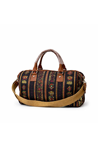 Elix EL-İX Etnik Desenli çanta—Otantik Dokuma Kilim Çanta
