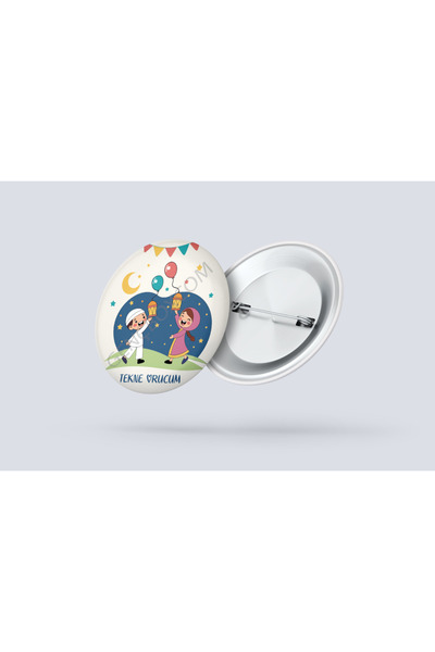 Genç Box Tekne Orucum - İğneli Rozet (20 ADET)