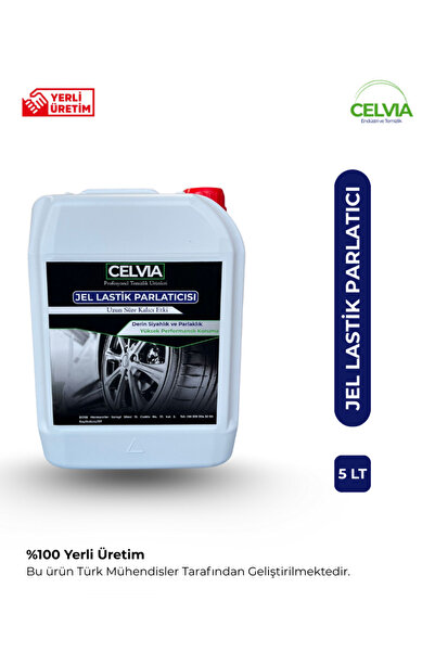 CELVIA Temizlik Oto Lastik Parlatıcı & Jel Lastik Parlatıcı Grand 5 kg
