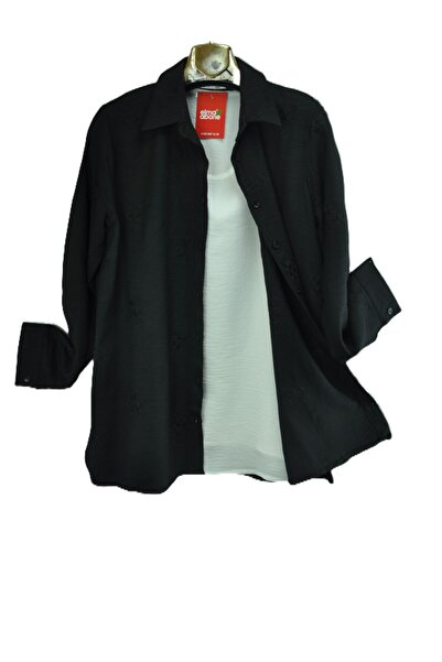 elma abone Plus Size Women's Linen Tank Top Shirt