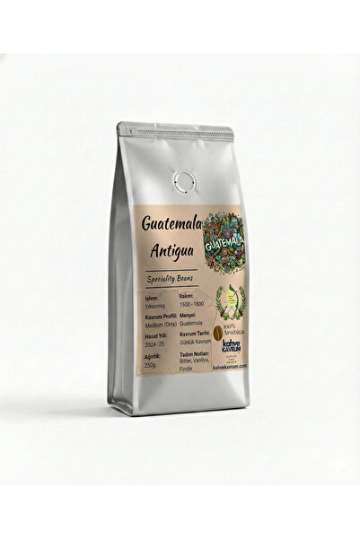 Kahve Kavrum Guatemala Antigua Yöresel Filtre ve Çekirdek Kahve (%100 Arabica...