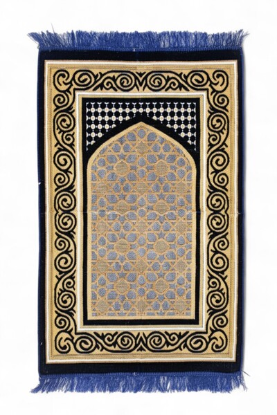 Deniz Elmasları Set de covorașe de rugăciune din catifea pentru zestre – Desi...