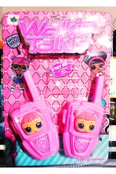 Pufline Eğlenceli İkili Walkie Talkie Oyuncak Telsiz Pilli