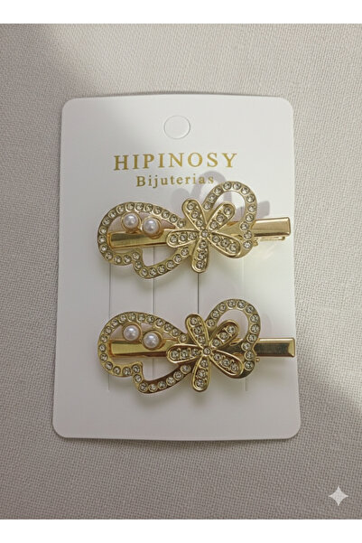 Srctech 2-Pack of Elegant and New Trendy Stone and Pearl Pens with Clasp