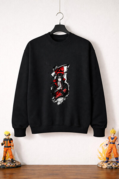 petite pati سويت شيرت ناروتو إيتاتشي (3 خيوط 100% قطن)