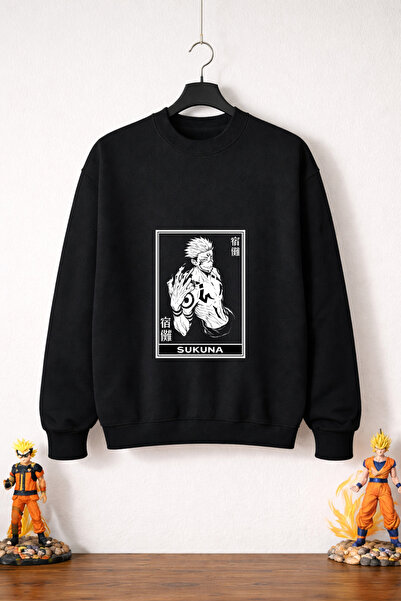 petite pati Jujutsu Kaisen Sukuna Sweatshirt (3 Threads 100% Cotton)