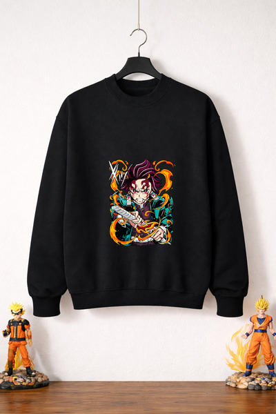 petite pati سويت شيرت ديمون سلاير تانجيرو (3 خيوط 100% قطن)