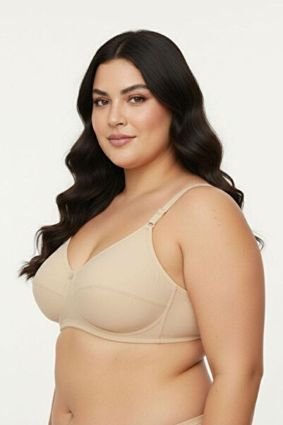 YESENİA Pamuklu Penye Toparlayıcı Sütyen Telsiz Desteksiz Süngersiz Rahat Sütyen