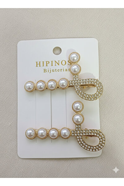 Srctech 2-Pack of Elegant and New Trendy Stone and Pearl Pens with Clasp