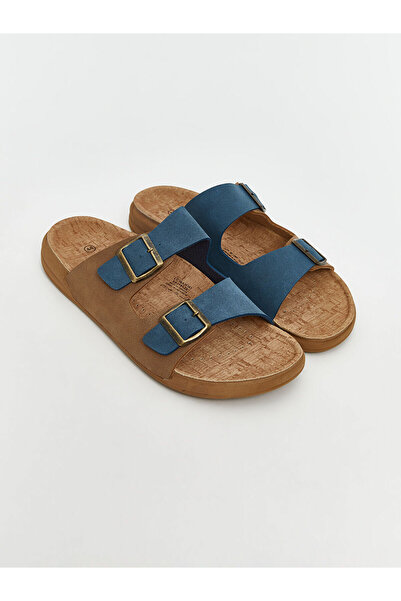 LC Waikiki Ανδρικές παντόφλες διπλές ριγέ