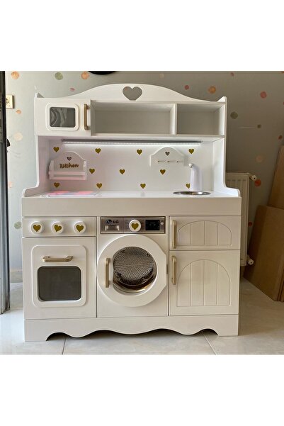 Dekor Ahşap oyuncak mutfak