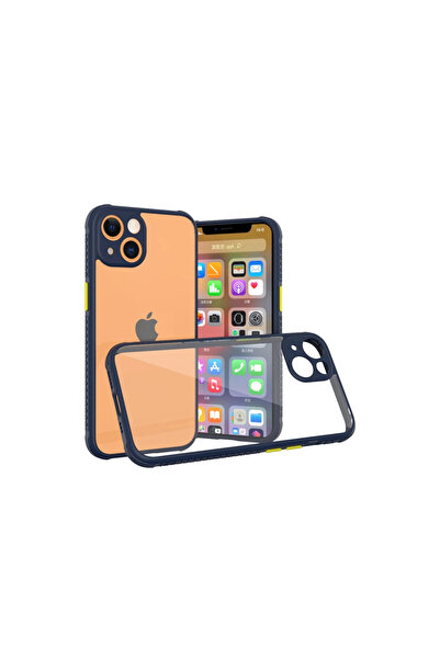 eco port iPhone 13 Mini Case Miami Transparent Silicone - Navy Blue