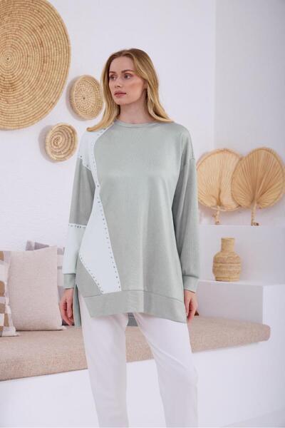 Moodbasic KENDİNDEN SİMLİ MODAL TUNİK