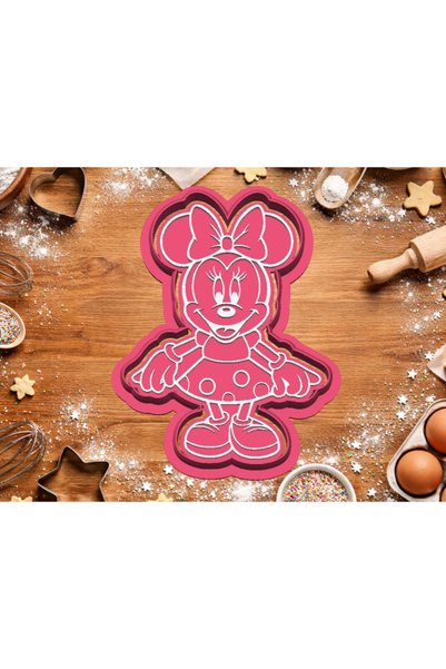 BNB ART Mickey and Minnie 2-Piece Cookie Mold