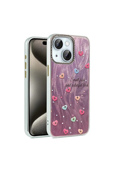 eco port iPhone 14 Case Blade Mirrored Pattern Cover - Pattern 8