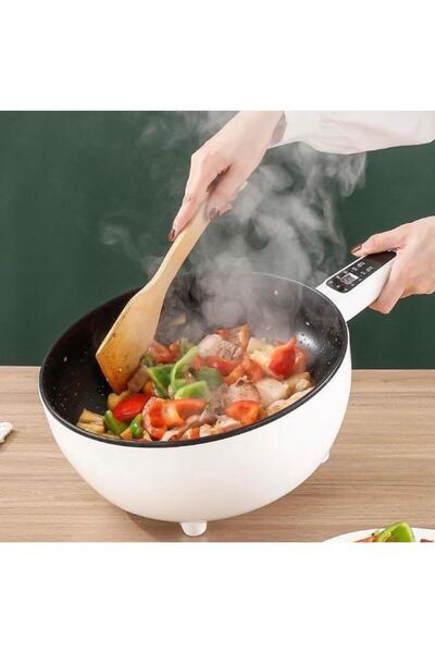 migas Tigaie Electrica Inteligenta 3L, Multifunctionala, Panou Control, 26cm,Prajire,Fierbere