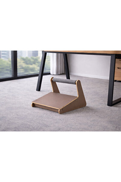 DOKTOR AHŞAP Ayak Yükseltici Destek 2 Kademe Mdf Lam Demonte Ergonomik