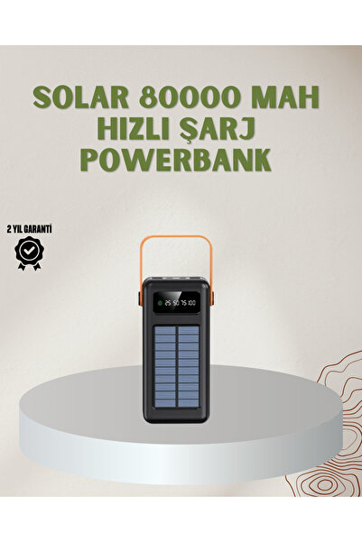 Epilons Solar Fenerli Çoklu Kablolu Taşınabilir Şarj Aleti