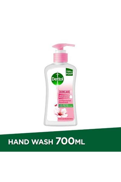 Dettol Skincare Antibacterial Handwash Liquid Soap Enriched With Moisturizer ...