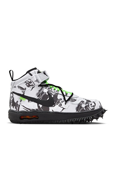 Nike Air Force 1 Mid x Off-White Grim Reaper Black Green White Unisex Sports ...