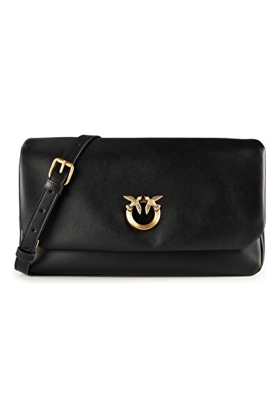 PİNKO Click Soft Classic Schultertasche Leder 32 cm