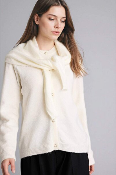 DeFacto Regular Fit Crew Neck Knitwear Cardigan G9238Ax26Sp